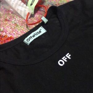 Off white “this planet” collection size large
